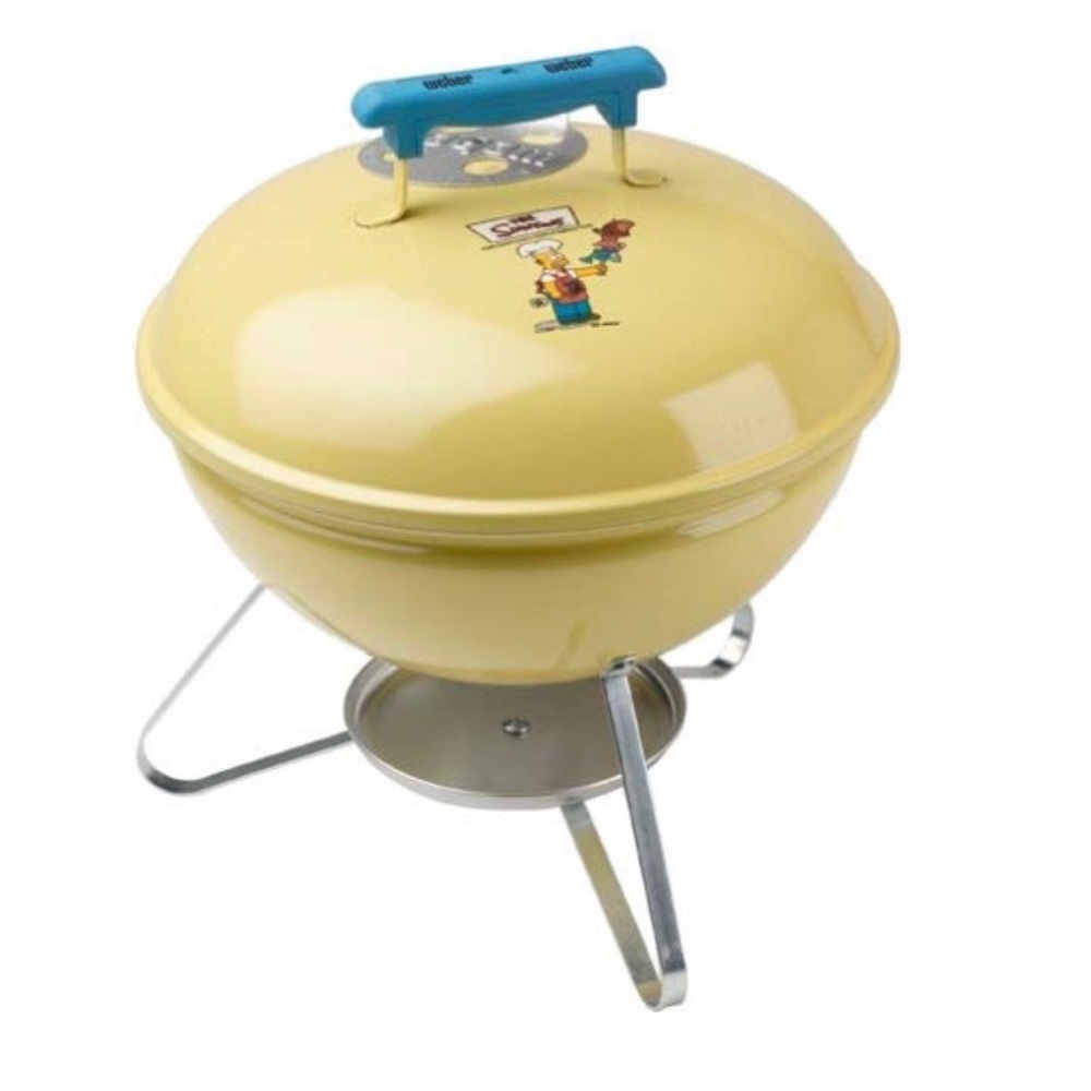Weber Simpson’s limited edition char grill 10th yr